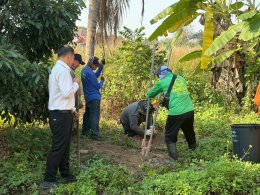 กิจกรรม ReX-ray ถังขยะเปียกลดโลกร้อน หมู่ที่ 2 บ้านสันมะกรูดและหมู่ที่ 4 บ้านสันมะโก