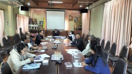 ประชุมคณะกรรมการชมรมผู้สูงอายุเทศบาลตำบลท่าเชียงทอง