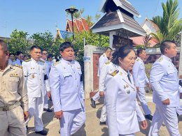 เข้าร่วมงานพระราชทานเพลิงศพ พระครูโสภิตศีลสังวร (หลวงปู่ครูบาสิงห์คำ เตชสีโล)