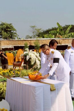 เข้าร่วมงานพระราชทานเพลิงศพ พระครูโสภิตศีลสังวร (หลวงปู่ครูบาสิงห์คำ เตชสีโล)