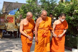 เข้าร่วมงานพระราชทานเพลิงศพ พระครูโสภิตศีลสังวร (หลวงปู่ครูบาสิงห์คำ เตชสีโล)
