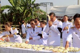 เข้าร่วมงานพระราชทานเพลิงศพ พระครูโสภิตศีลสังวร (หลวงปู่ครูบาสิงห์คำ เตชสีโล)