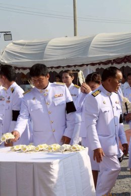 เข้าร่วมงานพระราชทานเพลิงศพ พระครูโสภิตศีลสังวร (หลวงปู่ครูบาสิงห์คำ เตชสีโล)