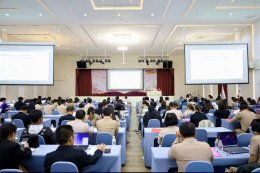 เข้าร่วมพิธีลงนามบันทึกข้อตกลงความร่วมมือ เพื่อขับเคลื่อนการแก้ไขปัญหาเด็กและเยาวชนนอกระบบการศึกษาให้กลายเป็นศูนย์ (Thailand Zero Dropout) จังหวัดลำพูน ระดับอำเภอและระดับตำบล 