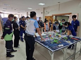 เข้าร่วมประชุมซ้อมแผน แผนปฏิบัติการอุบัติเหตุฉุกเฉินสาธารณภัยหมู่ การซ้อมแผนสถานการณ์จำลอง Table Top Exercise โรงพยาบาลลำพูน