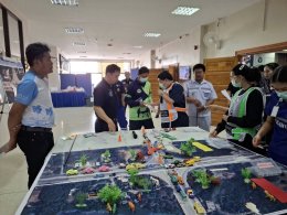 เข้าร่วมประชุมซ้อมแผน แผนปฏิบัติการอุบัติเหตุฉุกเฉินสาธารณภัยหมู่ การซ้อมแผนสถานการณ์จำลอง Table Top Exercise โรงพยาบาลลำพูน