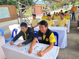 เข้าร่วมโครงการจัดการจุดเสี่ยงเพื่อลดอุบัติเหตุทางถนน "กิจกรรมจิตอาสาพัฒนาจุดเสี่ยงเลี่ยงอุบัติเหตุ"