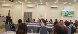 เข้าร่วมการประชุมเชิงปฏิบัติการกิจกรรมการฝึกอบรมเชิงปฏิบัติการ น้ำใสจากบ้านเรา