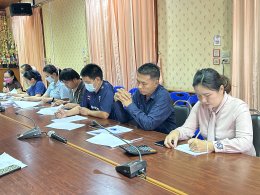 ร่วมประชุม คณะกรรมการศูนย์พัฒนาคุณภาพชีวิตผู้สูงอายุและผู้พิการเทศบาลตำบลท่าเชียงทอง 