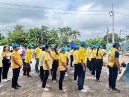 จัด"กิจกรรมปรับปรุงภูมิทัศน์ ตัดกิ่งไม้ที่บดบังทัศนะวิสัย จุดเสี่ยงอุบัติเหตุ ในเขตพื้นที่เทศบาลตำบลท่าเชียงทอง"