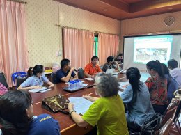 การประชุมโครงการปรับสภาพแวดล้อมที่อยู่อาศัยให้แก่คนพิการและผู้สูงอายุเทศบาลตำบลท่าเชียงทองประจำปีงบประมาณ 2567