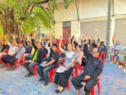 ประชุมประชาคมเพื่อจัดทำแผนพัฒนาท้องถิ่น ของเทศบาลตำบลท่าเชียงทอง ประจำปีงบประมาณ พ.ศ. 2569