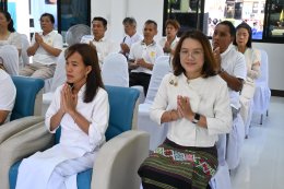 ทำบุญอาคารศูนย์พัฒนาคุณภาพชีวิต และส่งเสริมอาชีพผู้สูงอายุ เทศบาลตำบลท่าเชียงทอง (ศพอส.)