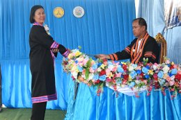 พิธีมอบใบประกาศนียบัตรแก่ผู้สำเร็จการศึกษา นักเรียนโรงเรียนผู้สูงอายุเทศบาลตำบลท่าเชียงทอง