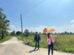 ลงพื้นที่สำรวจโครงการขยายเขตไฟฟ้าสาธารณะ