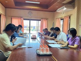 ประชุมคณะทำงานสำรวจกลิ่นดอกกัญชาจากโรงปลูกกัญชาภาคสนาม