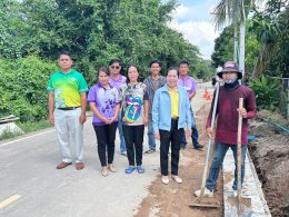 ลงพื้นที่ตรวจเยี่ยมและตรวจติดตามโครงการ