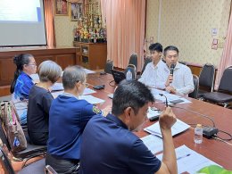  เข้าร่วมประชุมคณะกรรมการกองทุนหลักประกันสุขภาพเทศบาลตำบลท่าเชียงทอง