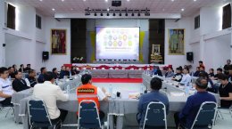 ร่วมพิธีลงนามบันทึกความเข้าใจ (MOU) 17 ในการดำเนินการป้องกันและบรรเทาสาธารณภัยขององค์กรปกครองส่วนท้องถิ่น