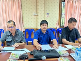 ประชุมคณะกรรมการพัฒนาเทศบาลตำบลท่าเชียงทอง เพื่อพิจารณาร่างแผนการดำเนินงานประจำปีงบประมาณ พ.ศ. 2569