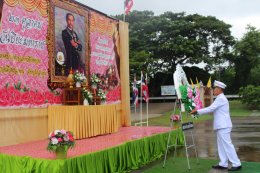 พิธีวางพวงมาลาถวายเพื่อสักการะพระบรมฉายาลักษณ์พระบาทสมเด็จพระจุลจอมเกล้าเจ้าอยู่หัวเนื่องในวันปิยมหาราช 23 ตุลาคม 2566
