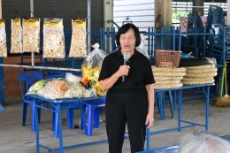 ส่งเสริมอาชีพการทำดอกไม้จันทร์และพวงหรีด หมู่ที่ 1 บ้านป่าซางน้อย