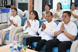 ทำบุญอาคารศูนย์พัฒนาคุณภาพชีวิต และส่งเสริมอาชีพผู้สูงอายุ เทศบาลตำบลท่าเชียงทอง (ศพอส.)