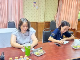 ประชุมคณะกรรมการบริหารศศุนย์พัฒนาคุณภาพชีวิตและส่งเสริมอาชีพผู้สูงอายุ (ศพอส)