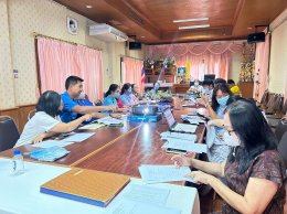 ประชุมจัดทำแผนชุมชนกองทุนหลักประกันสุขภาพระดับท้องถิ่นหรือพื้นที่ เทศบาลตำบลท่าเชียงทอง
