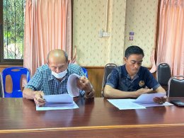 ประชุมคณะทำงานสำรวจกลิ่นดอกกัญชาจากโรงปลูกกัญชาภาคสนาม