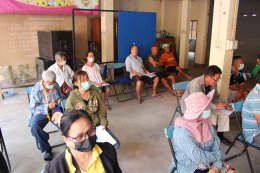 ประชุมประชาคม (การทบทวนแผนพัฒนาท้องถิ่น พ.ศ. 2566 - 2570 ) ของเทศบาลตำบลท่าเชียงทอง หมู่ที่ 2 บ้านสันมะกรูด