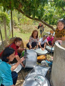 ร่วมงานทำบุญพ่อบ้าน บ้านท่าศาลา