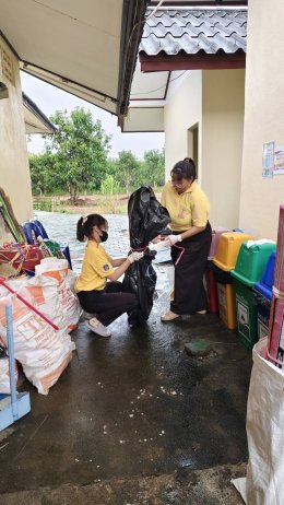 ร่วมกิจกรรม Super Big Cleaning ตามโครงการคัดเลือกการจัดการขยะมูลฝอยชุมชน อำเภอสะอาด จังหวัดลำพูน ประจำปี พ.ศ.2567