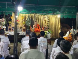 ร่วมกิจกรรมตามโครงการอบรมคุณธรรมจริยธรรมแก่เด็กและเยาวชน ประชาชน หลักสูตรธรรมะพัฒนาคน