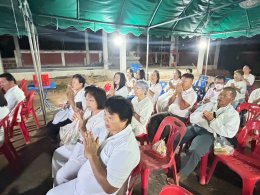 ร่วมกิจกรรมตามโครงการอบรมคุณธรรมจริยธรรมแก่เด็กและเยาวชน ประชาชน หลักสูตรธรรมะพัฒนาคน
