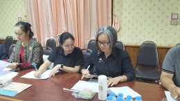 ประชุมคณะกรรมการศูนย์พัฒนาและฟื้นฟูคุณภาพชีวิตผู้สูงอายุและคนพิการ เทศบาลตำบลท่าเชียงทอง และจ่ายค่าตอบแทน CG