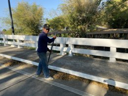 ลงพื้นที่ตัดต้นไม้และกิ่งไม้รวมถึงทำความสะอาดและจัดเก็บขยะ