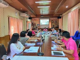 เข้าร่วมประชุมการจัดทำแผนสุขภาพชุมชน/แผนสุขภาพกองทุนหลักประกันสุขภาพเทศบาลตำบลท่าเชียงทอง
