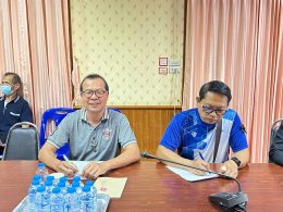 เข้าร่วมการประชุมเพื่อเตรียมงานวันเด็กแห่งชาติและการแข่งขันกีฬาเพื่อเชื่อมความสามัคคีและต้านยาเสพติด