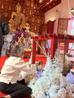 เข้าร่วมงานพิธีผูกพัทธสีมา ปิดทองฝังลูกนิมิต 