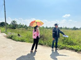ลงพื้นที่สำรวจโครงการขยายเขตไฟฟ้าสาธารณะ