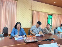 ประชุมคณะทำงานสำรวจกลิ่นดอกกัญชาจากโรงปลูกกัญชาภาคสนาม