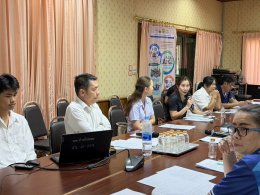  เข้าร่วมประชุมคณะกรรมการกองทุนหลักประกันสุขภาพเทศบาลตำบลท่าเชียงทอง