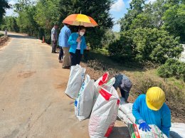 ลงพื้นที่ตรวจเยี่ยมหน้างานโครงการขยายไหล่ทาง