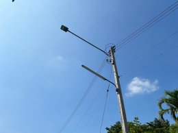 ลงพื้นที่สำรวจโครงการขยายเขตไฟฟ้าสาธารณะ