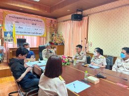 ร่วมประชุมชี้แจงแนวทางการช่วยเหลือราษฏรผู้ประสบภัยพื้นที่เทศบาลตำบลท่าเชียงทอง และร่วมลงพื้นที่สำรวจความเสียหายของราษฎร