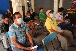 ประชุมประชาคม (การทบทวนแผนพัฒนาท้องถิ่น พ.ศ. 2566 - 2570 ) ของเทศบาลตำบลท่าเชียงทอง หมู่ที่ 2 บ้านสันมะกรูด