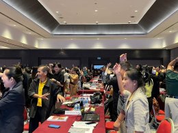 เข้าร่วมการจัดทำแผนความปลอดภัยทางถนนโดยชุมชนท้องถิ่นและลงนามบันทึกข้อตกลงความร่วมมือ (MOU) “อำเภอขับขี่ปลอดภัย