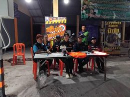 ลงพื้นที่ตรวจเยี่ยมด่านชุมชนทั้ง4หมู่บ้านและและศูนย์ปฏิบัติการป้องกันและลดอุบัติเหตุทางถนนในช่วงเทศกาลปีใหม่ประจำปี พ.ศ.2568