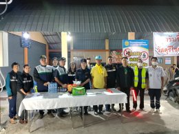 ตรวจเยี่ยมด่านหมู่บ้านทั้ง 4 หมู่บ้านในเขตเทศบาลตำบลท่าเชียงทองและศูนย์ปฏิบัติการป้องกันและลดอุบัติเหตุทางถนนในช่วงเทศกาลปีใหม่ประจำปี พ.ศ.2569